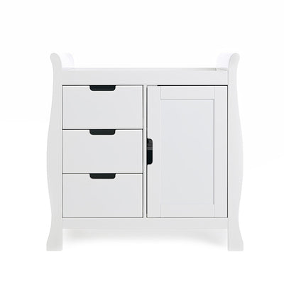 Obaby Stamford Luxe 3 Piece Room Set - White