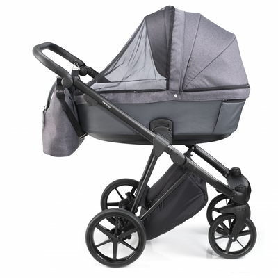 Mee-go Milano Plus Travel System Package - Midnight Grey