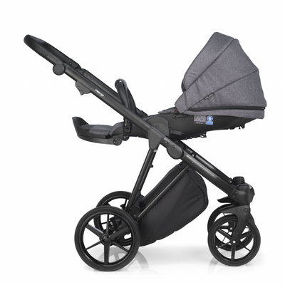 Mee-go Milano Plus Travel System Package - Midnight Grey