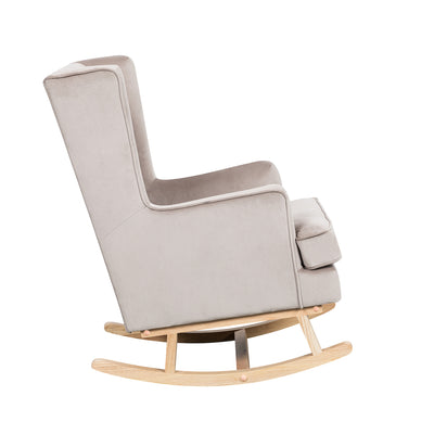 Nursery Collective - Convertible Nursing Rocking Chair - Mink Grey