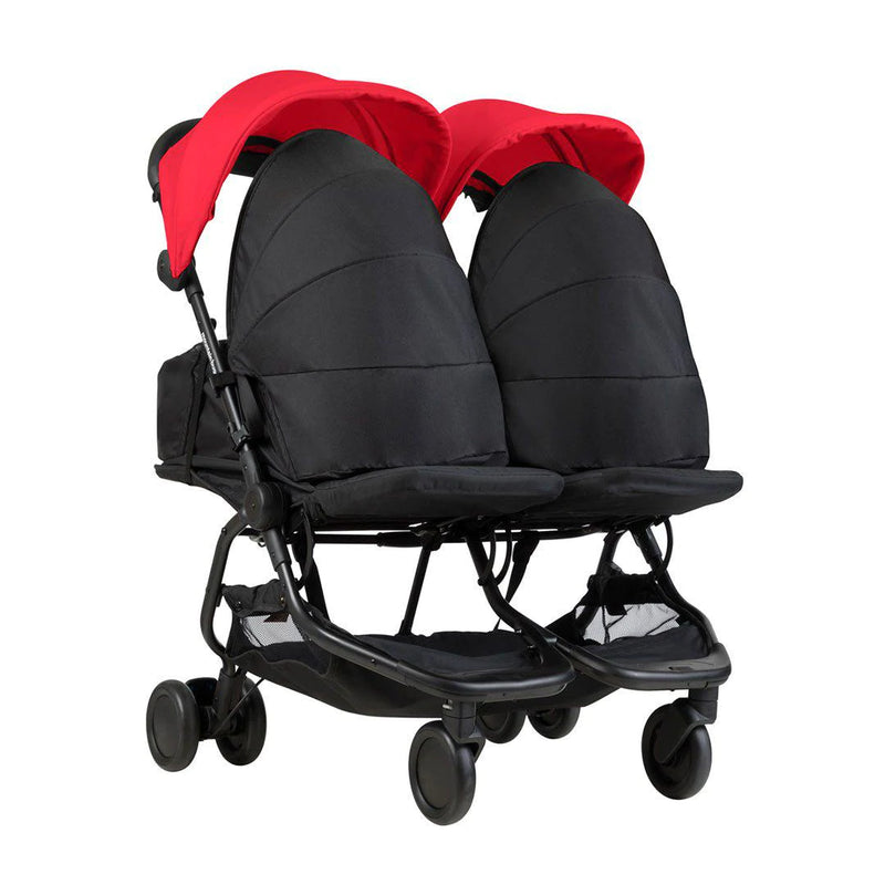 Mountain Buggy Nano Duo Pushchair - Ruby – My Baby Stroller Mountain Buggy Nano Duo Pushchair - Ruby – My Baby Stroller