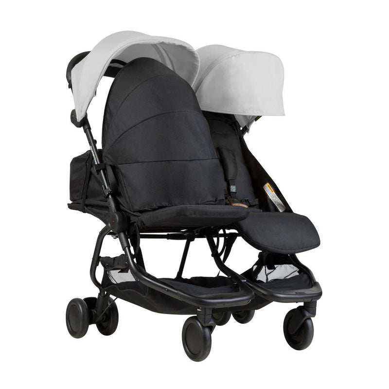 Mountain Buggy Nano Duo Pushchair Silver My Baby Stroller