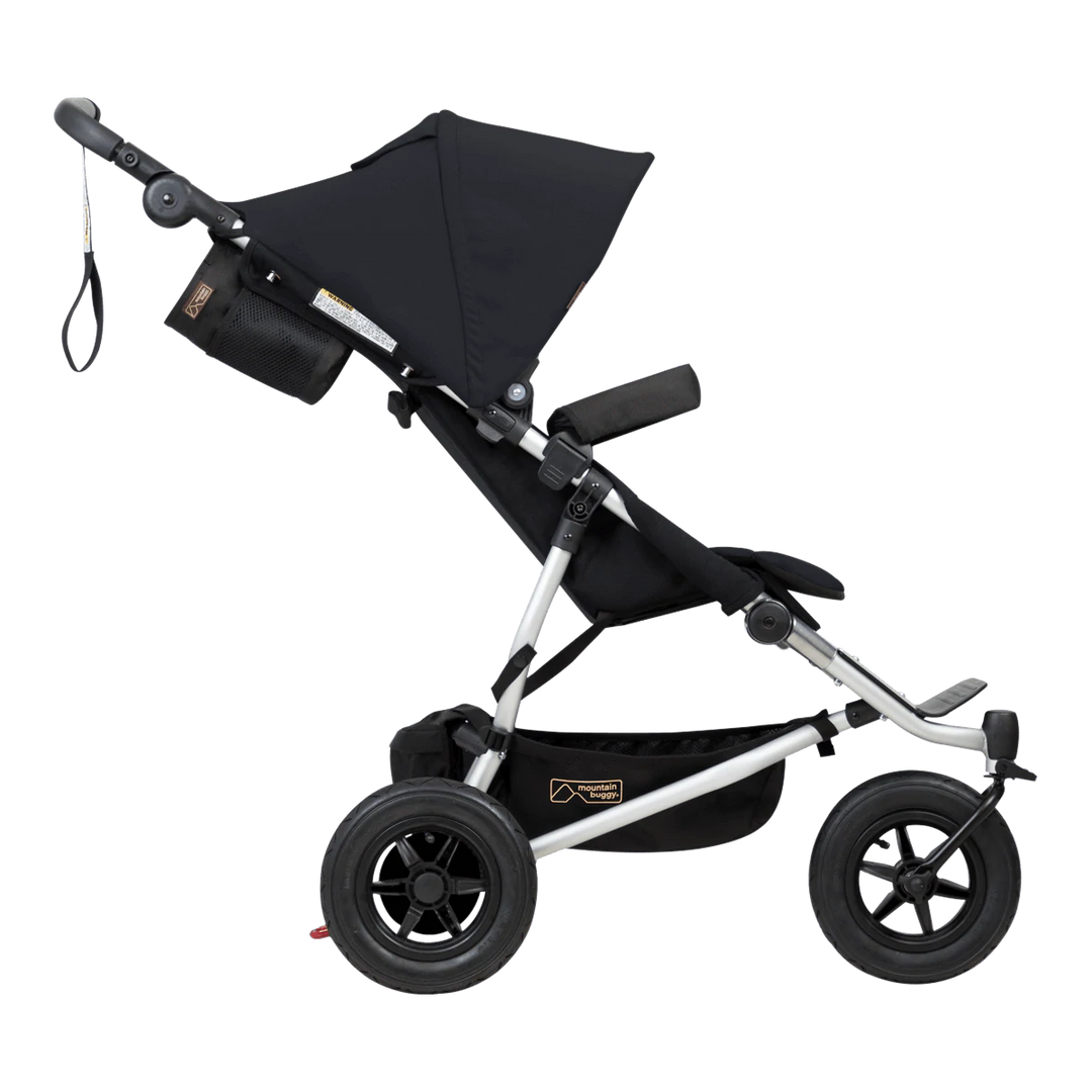 Mountain Buggy Duet Black – My Baby Stroller - Main Image