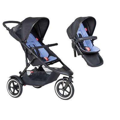 Phil & Teds Sport Pushchair + Double Kit