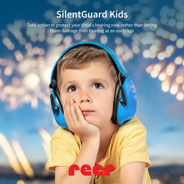 Reer - SilentGuard Kids Capsule Ear Protectors - Blue