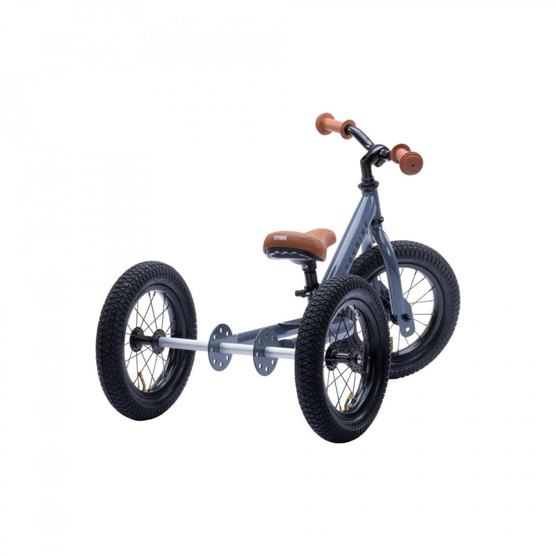 Trybike - Steel 2 In 1 Balance Trike / Bike Vintage Grey