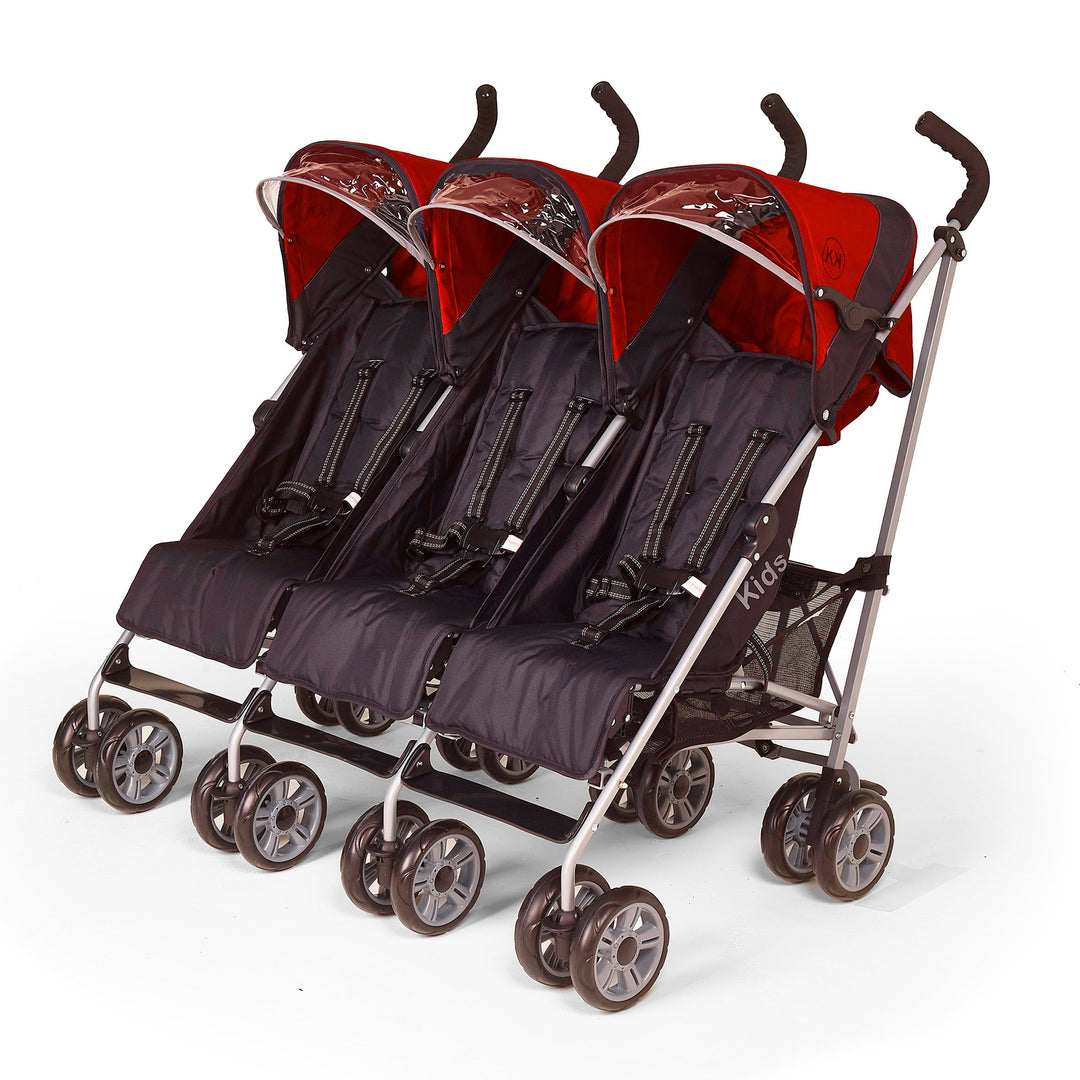 Child Triple Jogging Stroller Kids Kargo Triple Triple Stroller