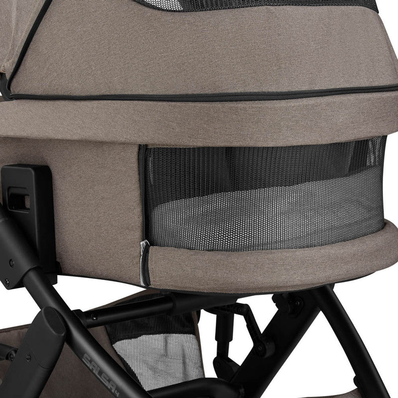 ABC Design Salsa 4 3in1 Travel System - Nature - with Tulip Car Seat & Changing Bag