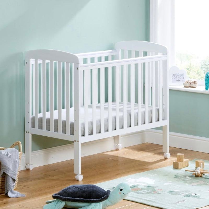 Babymore Space Saver Cot - White