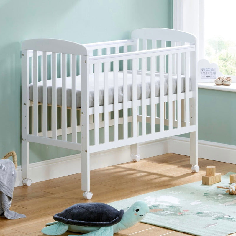Babymore Space Saver Cot - White