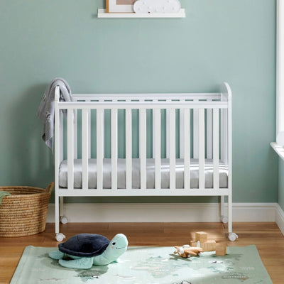 Babymore Space Saver Cot - White