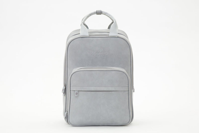 Bizzi Growin Rucpod Travel Bag Vegan Leather-Whisper Grey