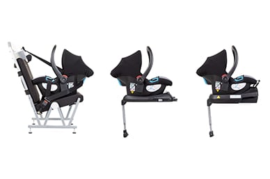 Mountain Buggy Protect V3 Infant Car Seat - Black / Silver
