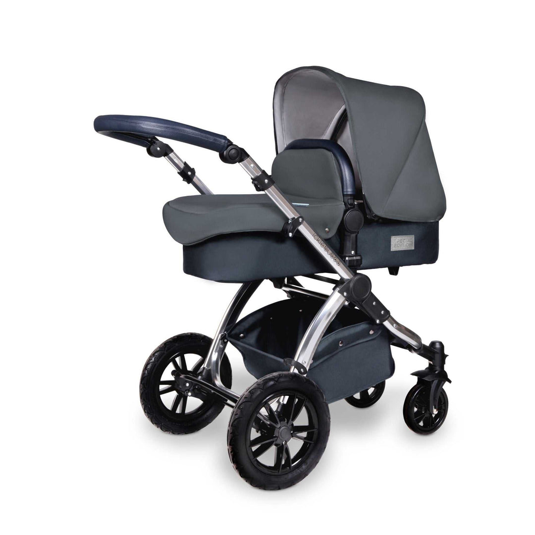 Ickle Bubba Stomp V4 In Carrycot Pushchair Blueberry