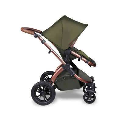 Ickle Bubba Stomp V4 2 In 1 Carrycot & Pushchair - Woodland