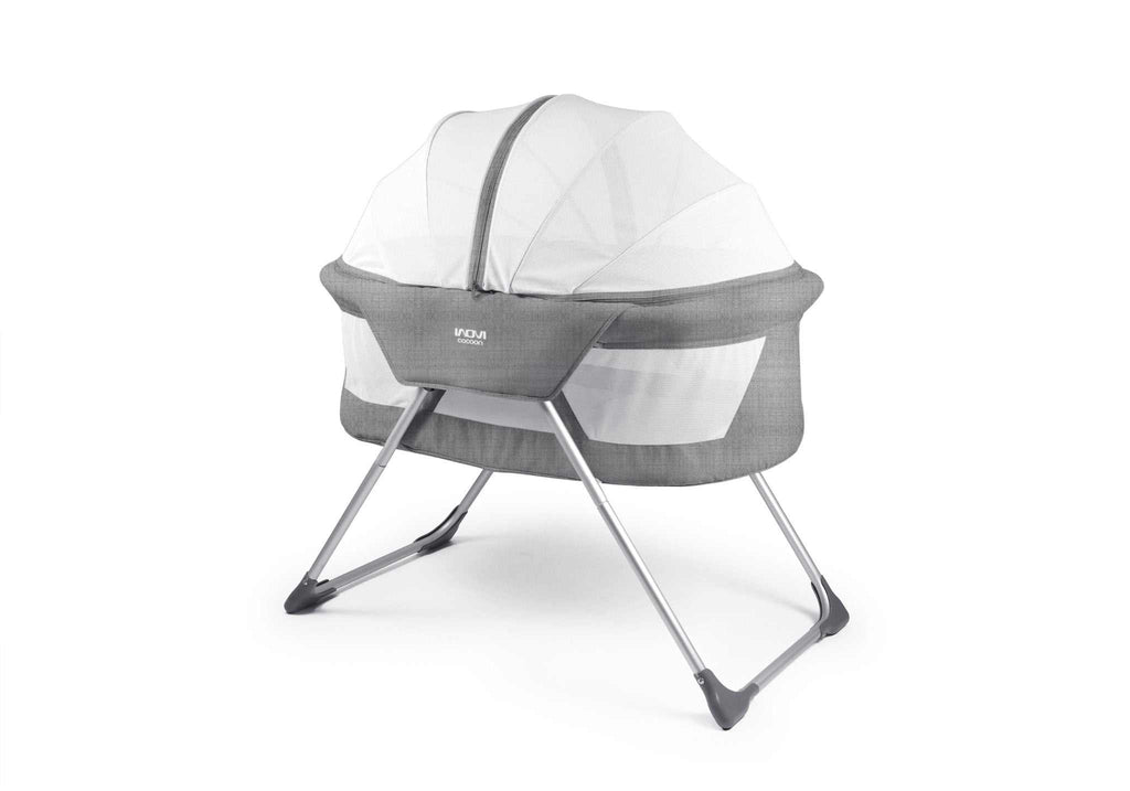 Inovi Cocoon Travel Cot Grey – My Baby Stroller