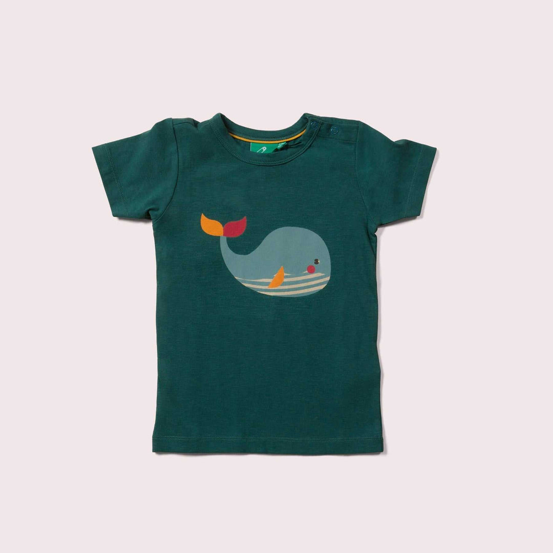 Little Green Radicals Whale Song Short Sleeve T-shirt