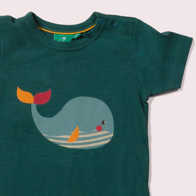 Little Green Radicals - Whale Song Short Sleeve T-shirt