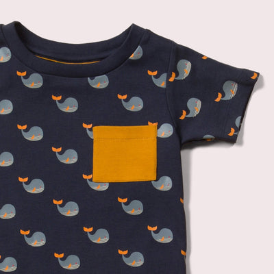 Little Green Radicals - Whale Song T-Shirt & Jogger Playset