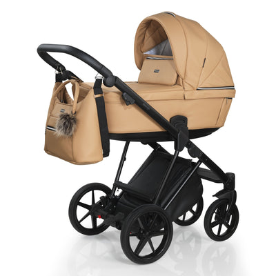 Mee-go Milano Plus Special Edition Travel System Package - Caramel Leatherette