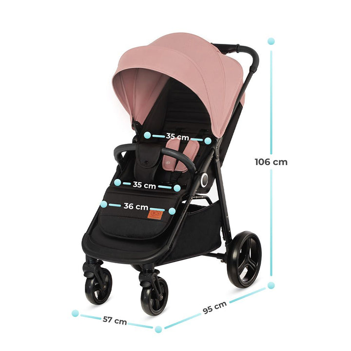 Kinderkraft Stroller Grande Kinderkraft Grande Plus Pushchair Black